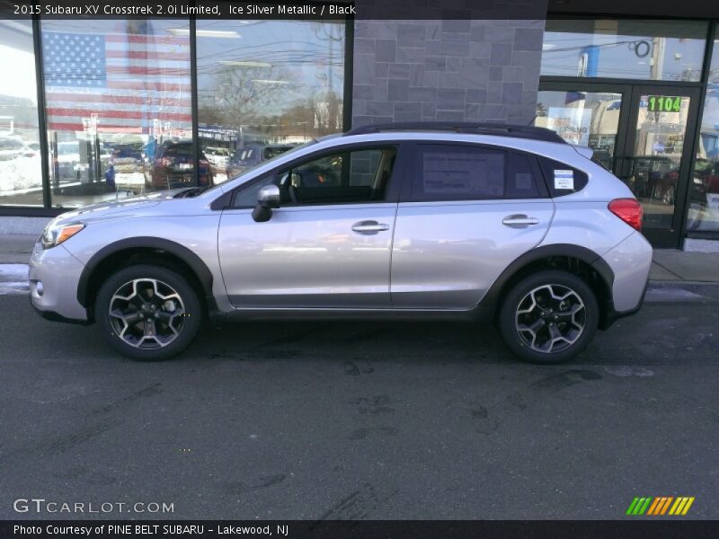 Ice Silver Metallic / Black 2015 Subaru XV Crosstrek 2.0i Limited