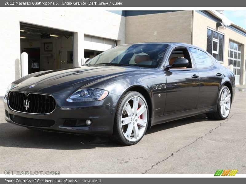 Grigio Granito (Dark Grey) / Cuoio 2012 Maserati Quattroporte S