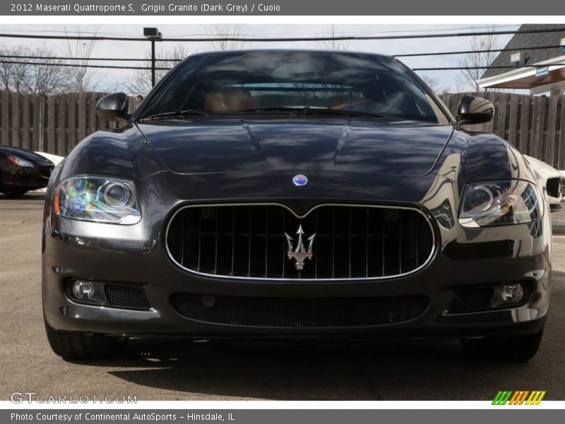 Grigio Granito (Dark Grey) / Cuoio 2012 Maserati Quattroporte S