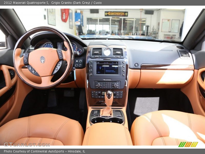 Grigio Granito (Dark Grey) / Cuoio 2012 Maserati Quattroporte S