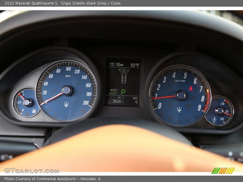  2012 Quattroporte S S Gauges