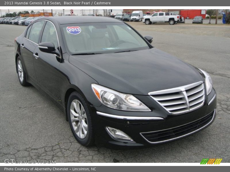 Black Noir Pearl / Cashmere 2013 Hyundai Genesis 3.8 Sedan