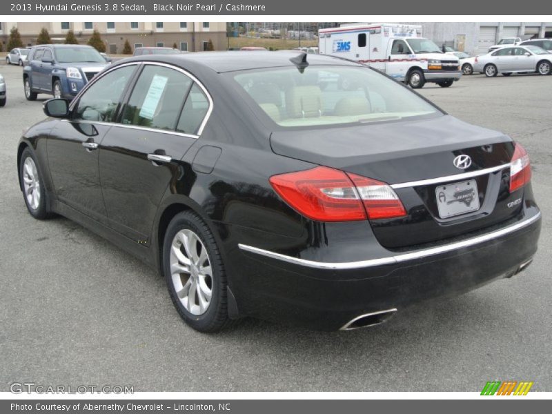Black Noir Pearl / Cashmere 2013 Hyundai Genesis 3.8 Sedan