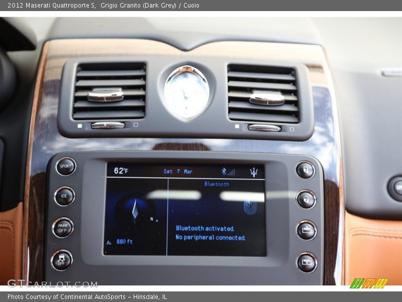 Controls of 2012 Quattroporte S