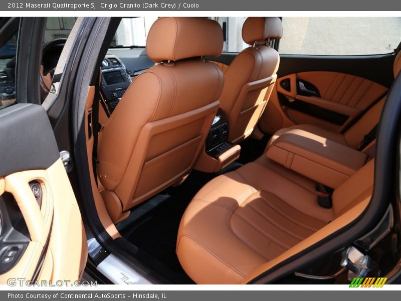 Rear Seat of 2012 Quattroporte S