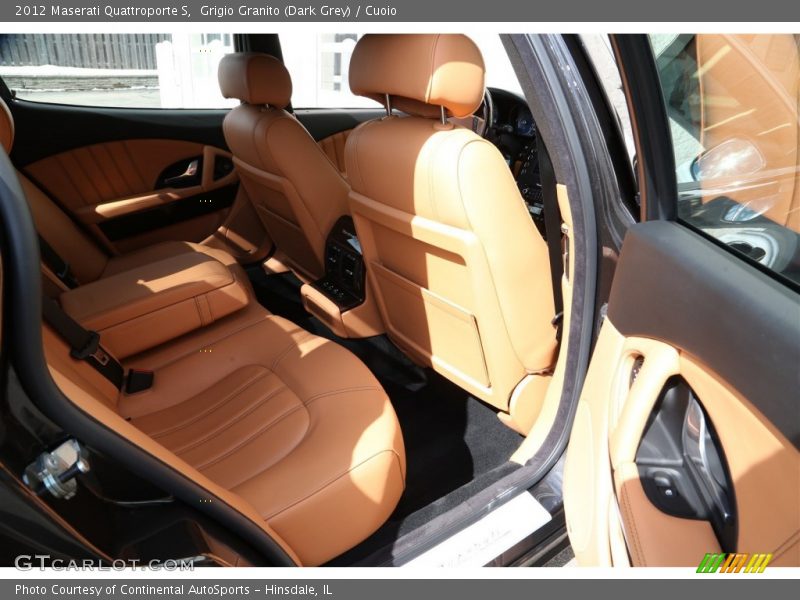 Grigio Granito (Dark Grey) / Cuoio 2012 Maserati Quattroporte S