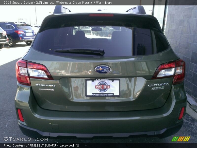 Wilderness Green Metallic / Warm Ivory 2015 Subaru Outback 2.5i Limited