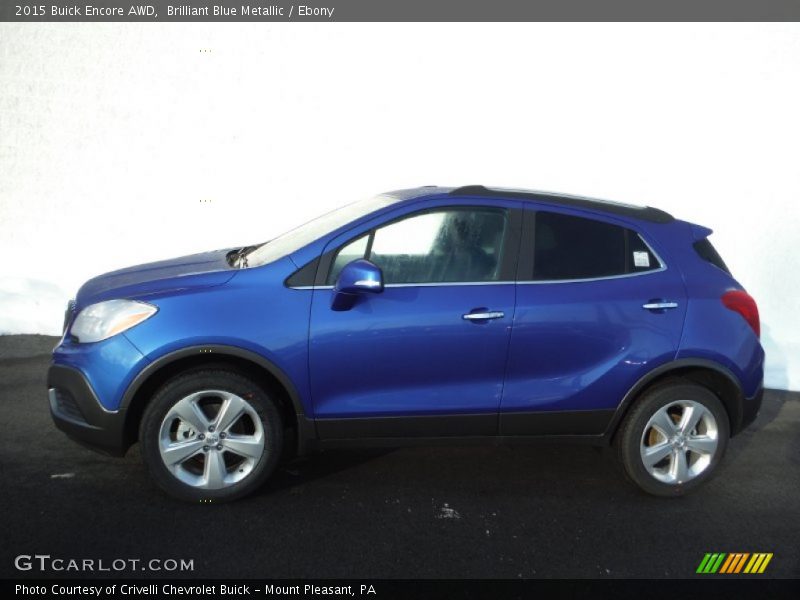  2015 Encore AWD Brilliant Blue Metallic