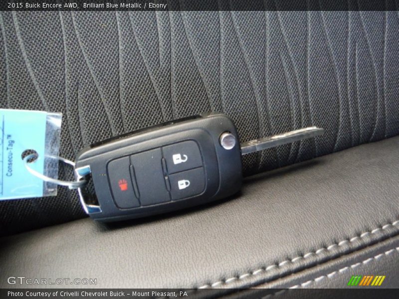 Keys of 2015 Encore AWD