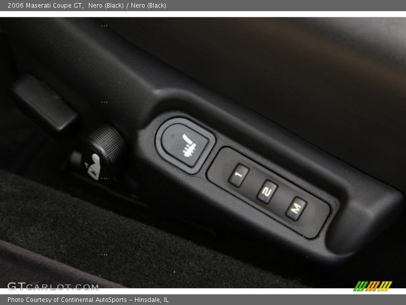 Controls of 2006 Coupe GT