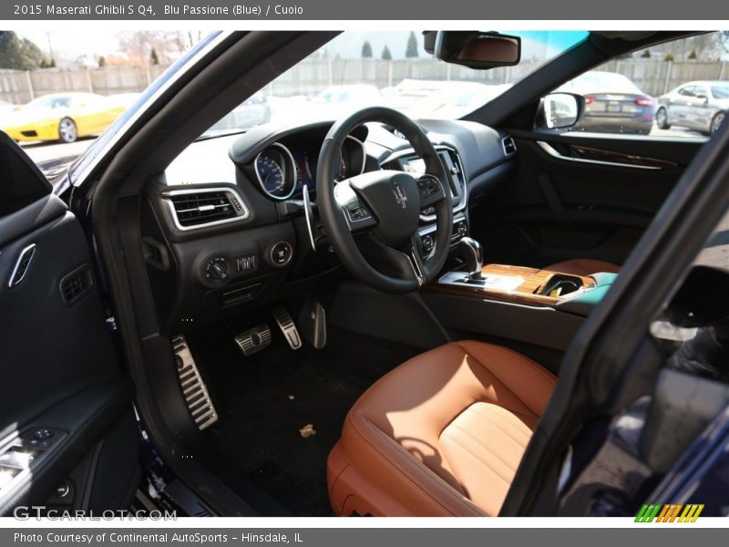 Blu Passione (Blue) / Cuoio 2015 Maserati Ghibli S Q4
