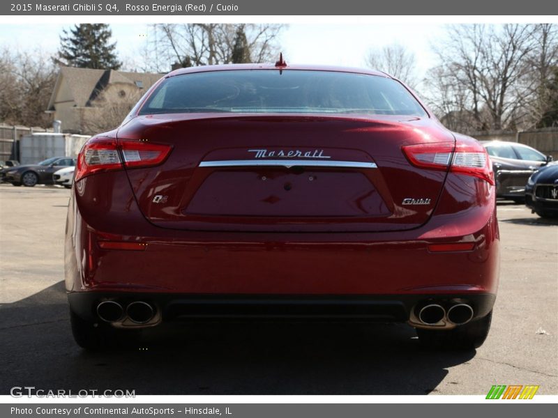 Rosso Energia (Red) / Cuoio 2015 Maserati Ghibli S Q4