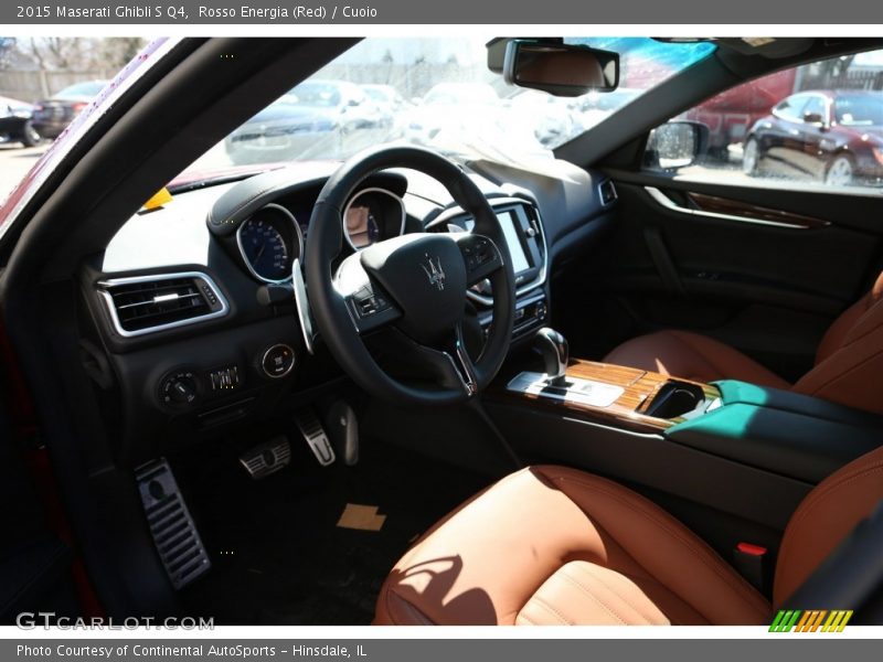 Rosso Energia (Red) / Cuoio 2015 Maserati Ghibli S Q4