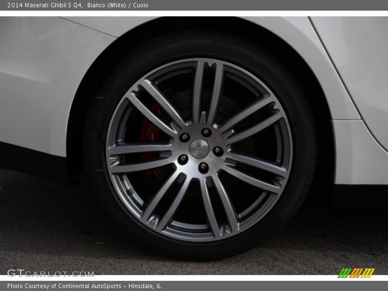 Bianco (White) / Cuoio 2014 Maserati Ghibli S Q4