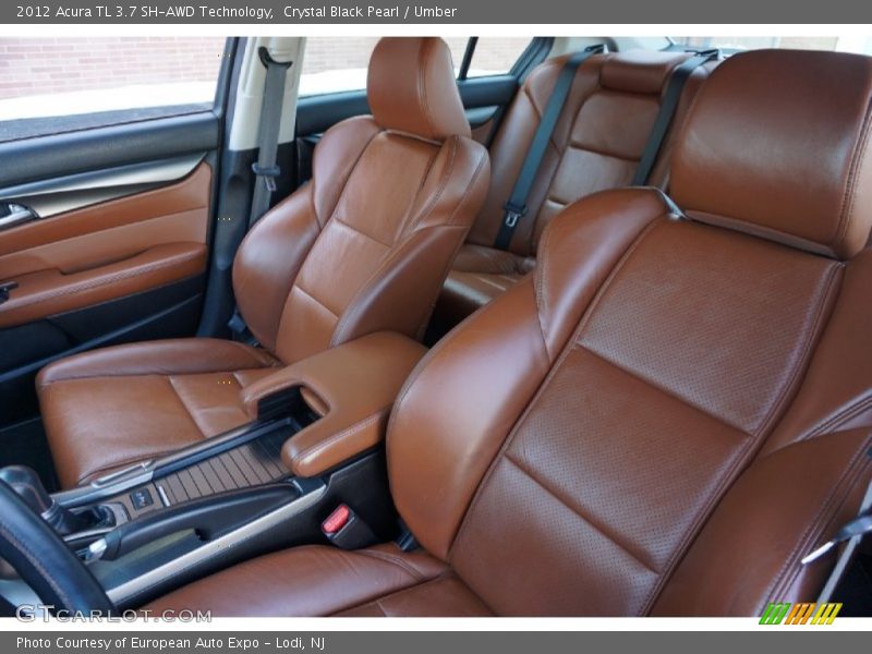Front Seat of 2012 TL 3.7 SH-AWD Technology