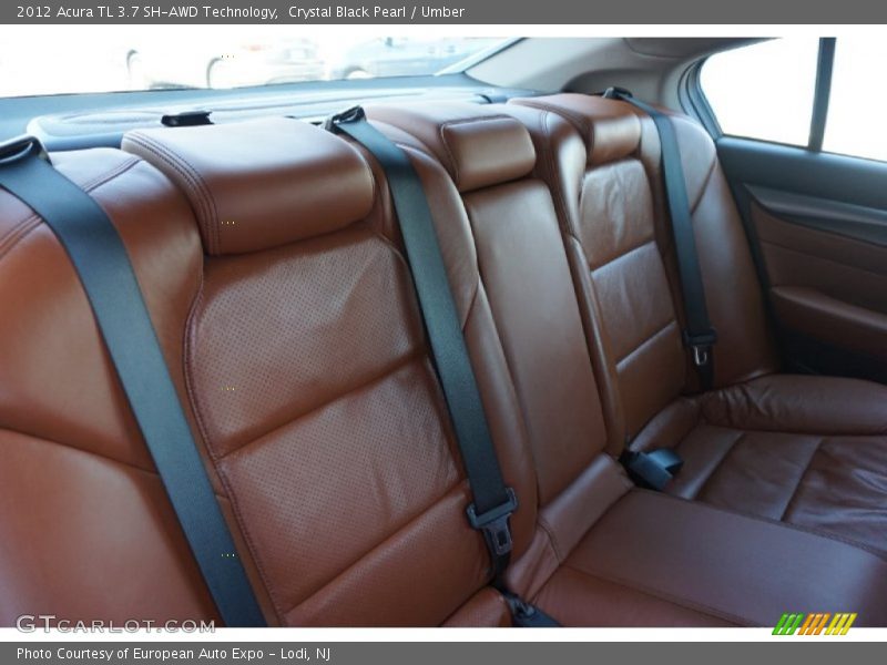 Crystal Black Pearl / Umber 2012 Acura TL 3.7 SH-AWD Technology