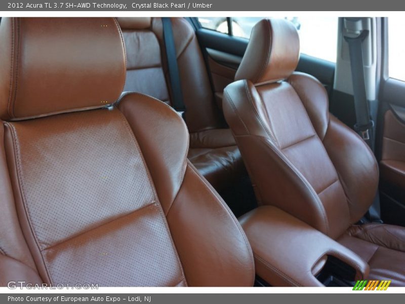 Crystal Black Pearl / Umber 2012 Acura TL 3.7 SH-AWD Technology