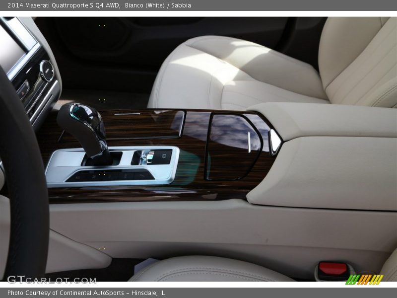 Bianco (White) / Sabbia 2014 Maserati Quattroporte S Q4 AWD