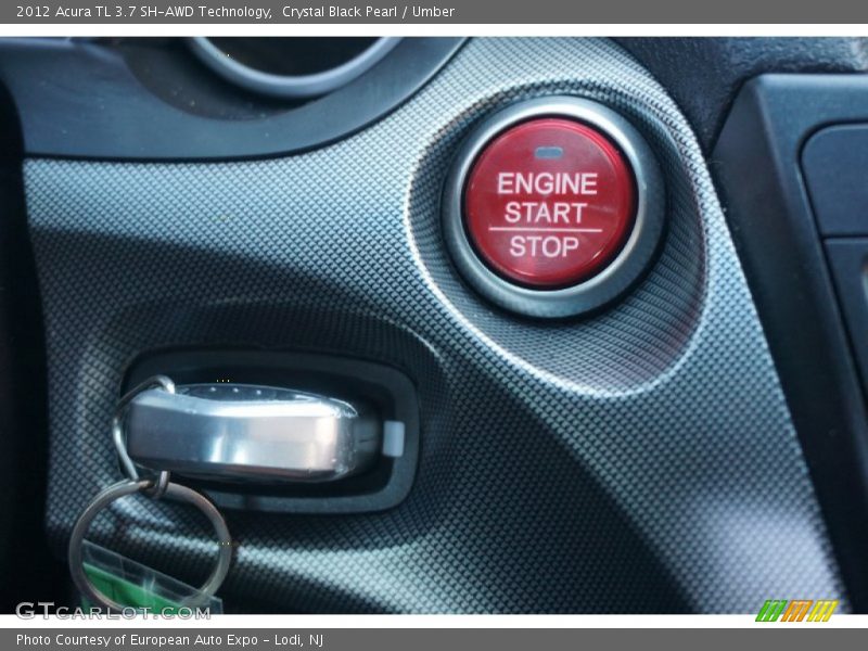 Controls of 2012 TL 3.7 SH-AWD Technology
