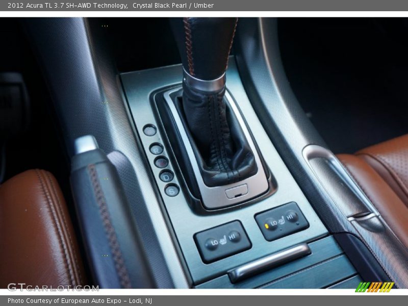 Crystal Black Pearl / Umber 2012 Acura TL 3.7 SH-AWD Technology
