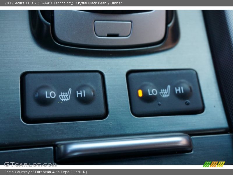 Crystal Black Pearl / Umber 2012 Acura TL 3.7 SH-AWD Technology