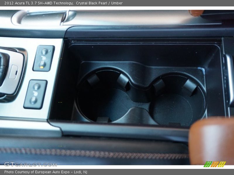 Crystal Black Pearl / Umber 2012 Acura TL 3.7 SH-AWD Technology