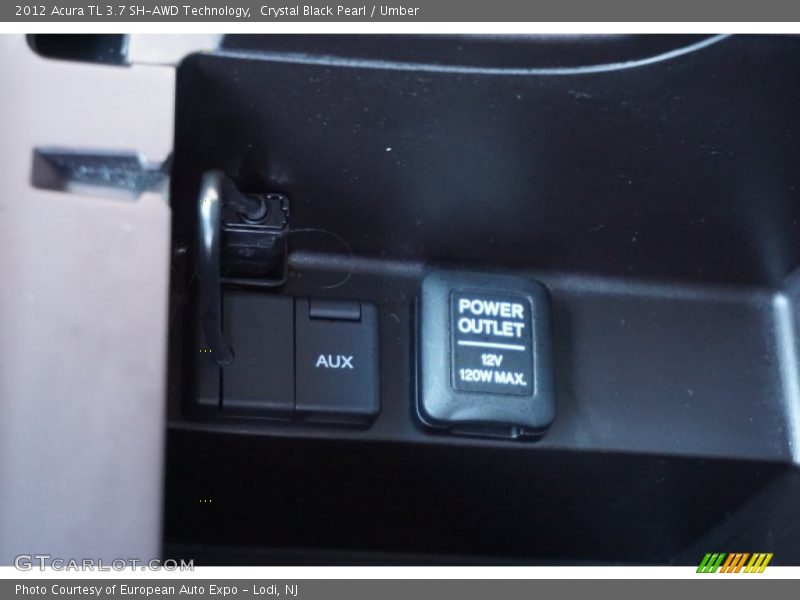 Crystal Black Pearl / Umber 2012 Acura TL 3.7 SH-AWD Technology