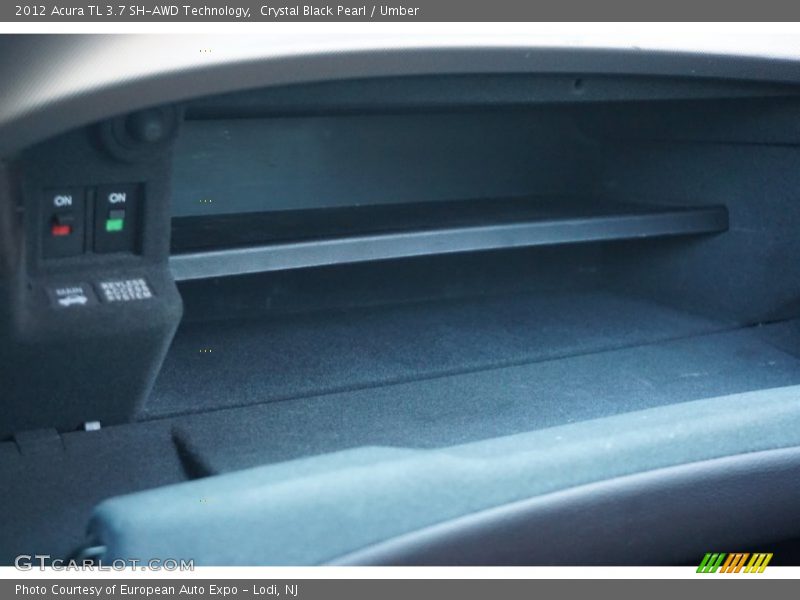 Crystal Black Pearl / Umber 2012 Acura TL 3.7 SH-AWD Technology