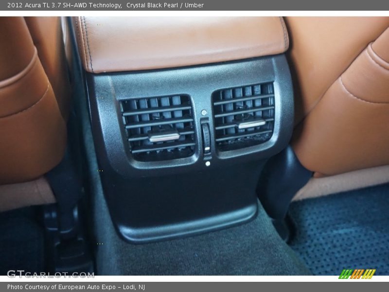 Crystal Black Pearl / Umber 2012 Acura TL 3.7 SH-AWD Technology