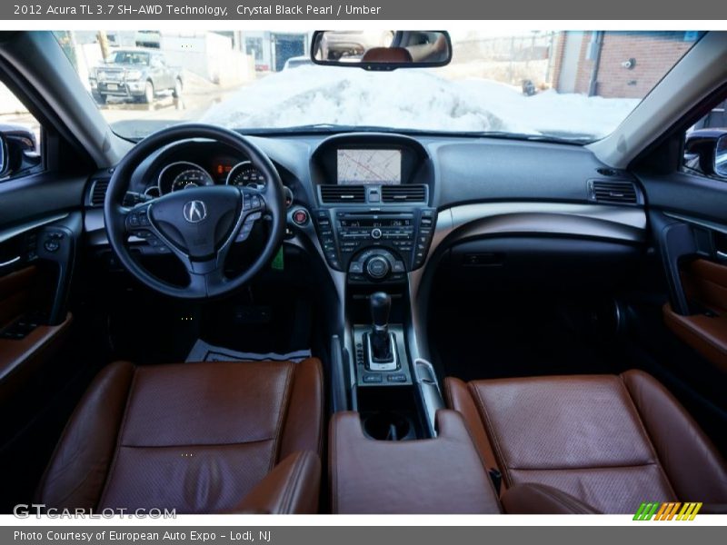 Dashboard of 2012 TL 3.7 SH-AWD Technology