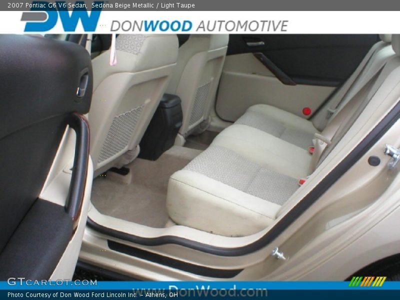 Sedona Beige Metallic / Light Taupe 2007 Pontiac G6 V6 Sedan