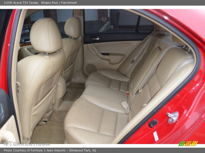 Milano Red / Parchment 2008 Acura TSX Sedan