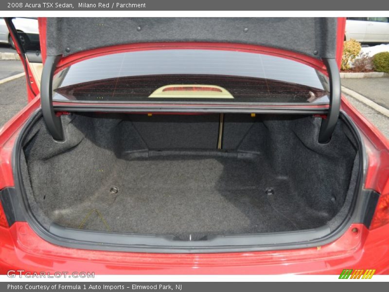 Milano Red / Parchment 2008 Acura TSX Sedan