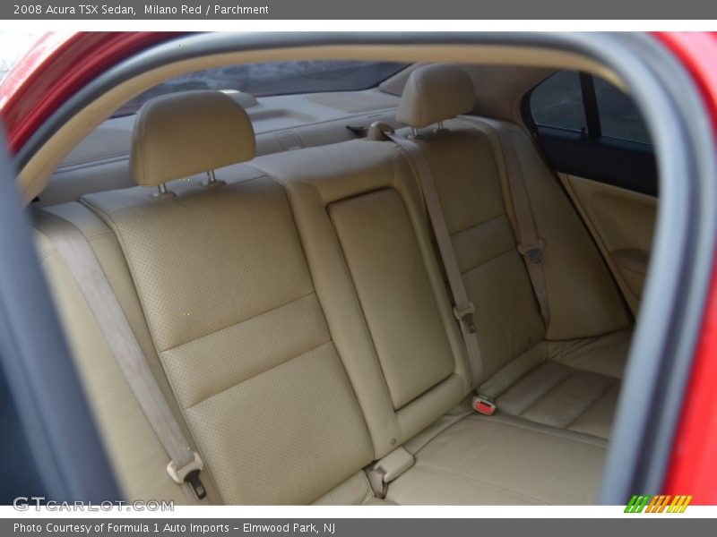 Milano Red / Parchment 2008 Acura TSX Sedan