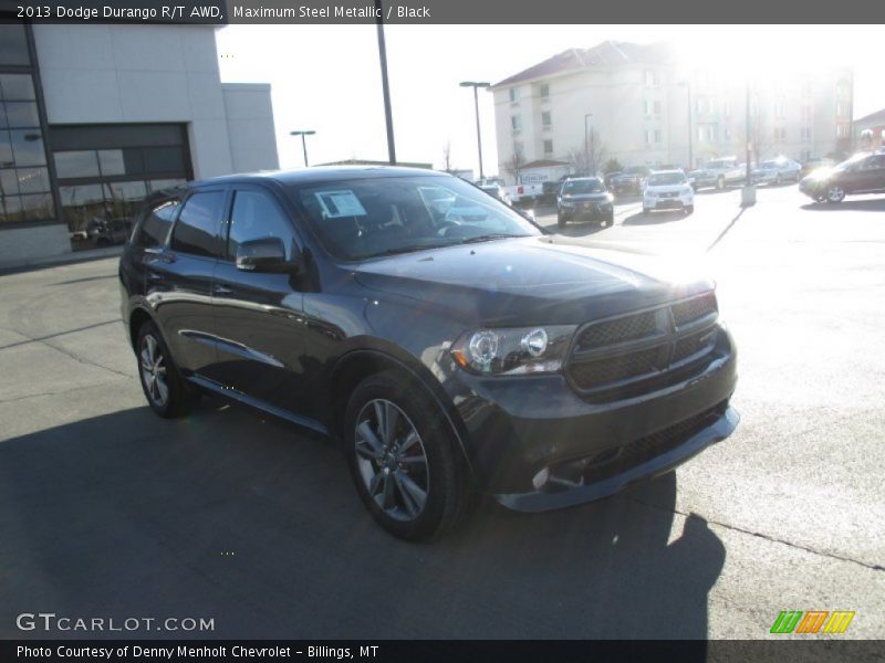 Maximum Steel Metallic / Black 2013 Dodge Durango R/T AWD