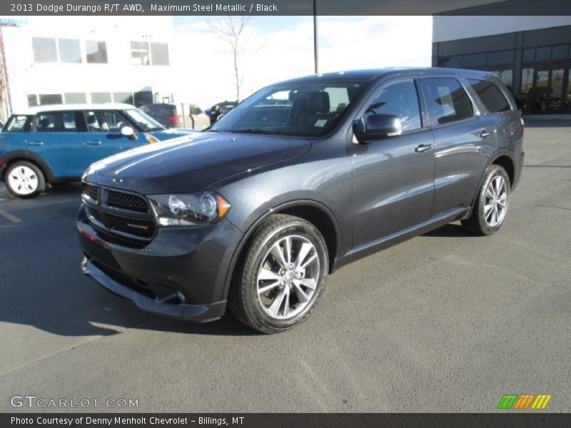 Maximum Steel Metallic / Black 2013 Dodge Durango R/T AWD