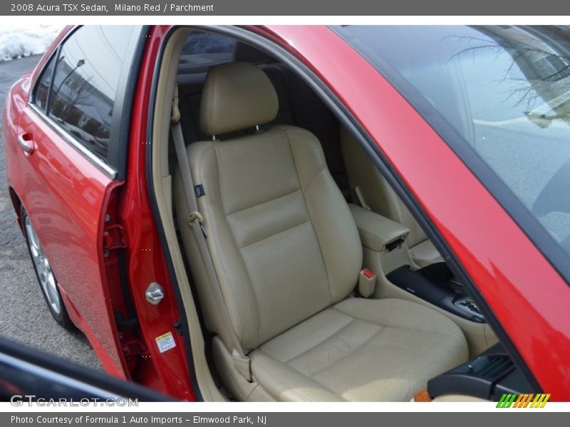 Milano Red / Parchment 2008 Acura TSX Sedan