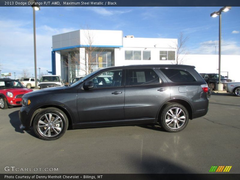 Maximum Steel Metallic / Black 2013 Dodge Durango R/T AWD