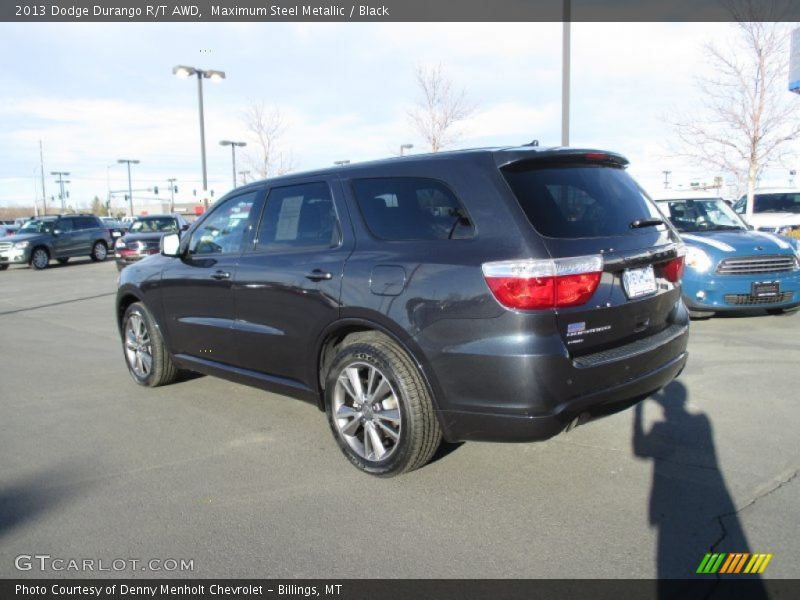 Maximum Steel Metallic / Black 2013 Dodge Durango R/T AWD