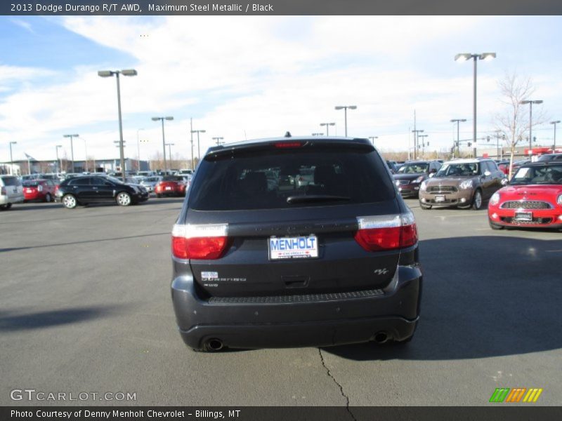 Maximum Steel Metallic / Black 2013 Dodge Durango R/T AWD