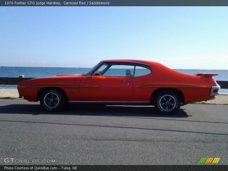  1970 GTO Judge Hardtop Carousel Red