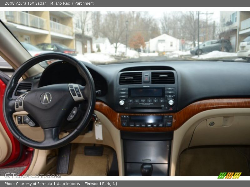 Milano Red / Parchment 2008 Acura TSX Sedan