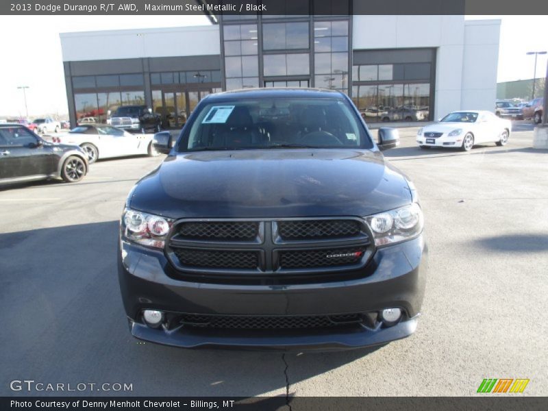 Maximum Steel Metallic / Black 2013 Dodge Durango R/T AWD