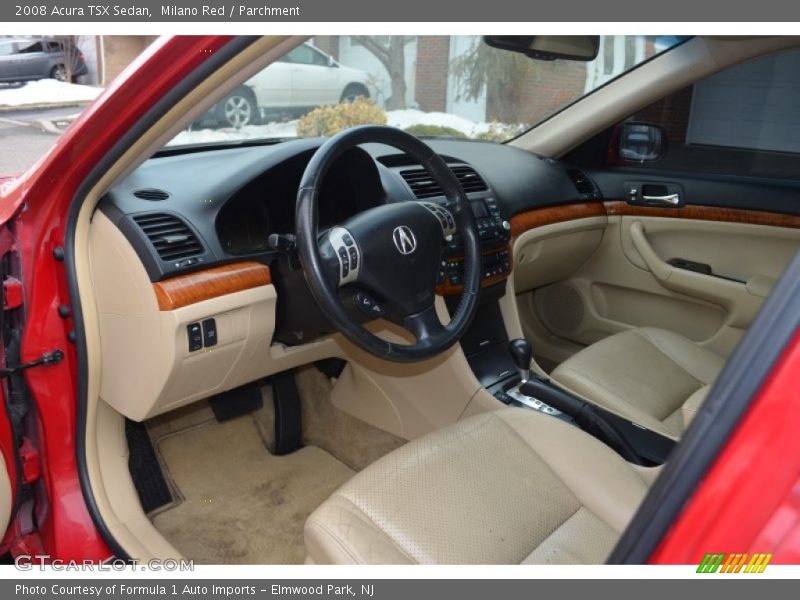  2008 TSX Sedan Parchment Interior