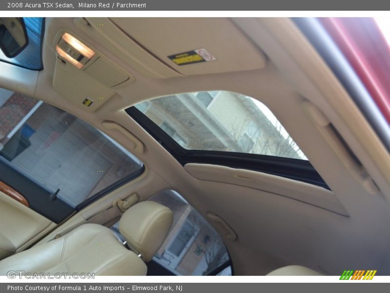 Milano Red / Parchment 2008 Acura TSX Sedan