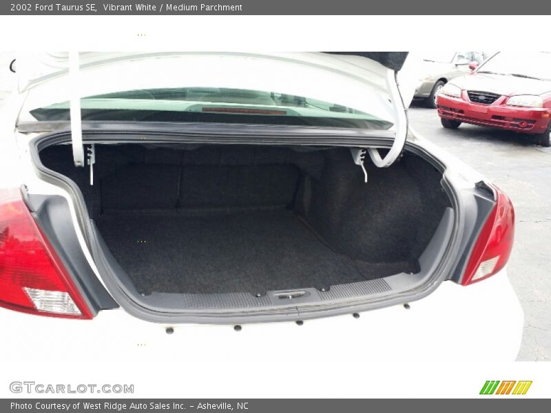 Vibrant White / Medium Parchment 2002 Ford Taurus SE