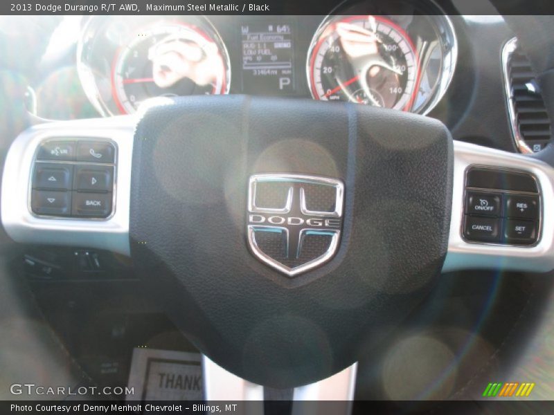 Maximum Steel Metallic / Black 2013 Dodge Durango R/T AWD