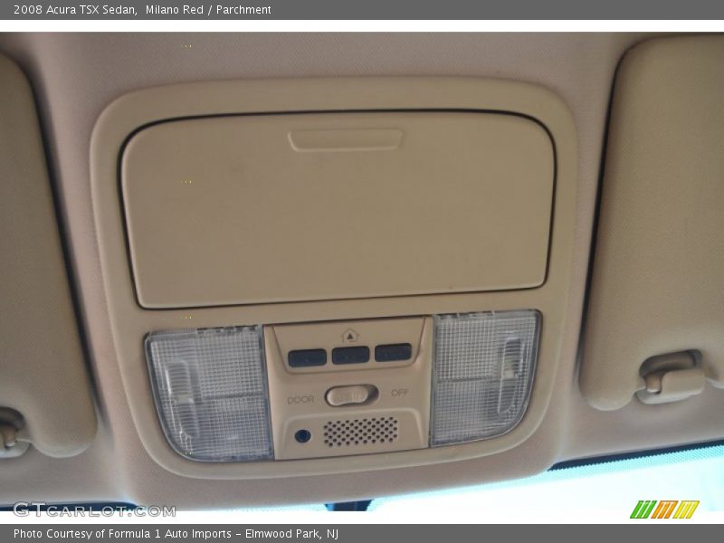 Milano Red / Parchment 2008 Acura TSX Sedan