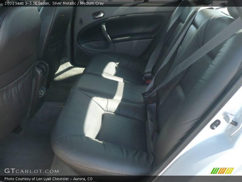 Silver Metallic / Medium Gray 2001 Saab 9-5 SE Sedan