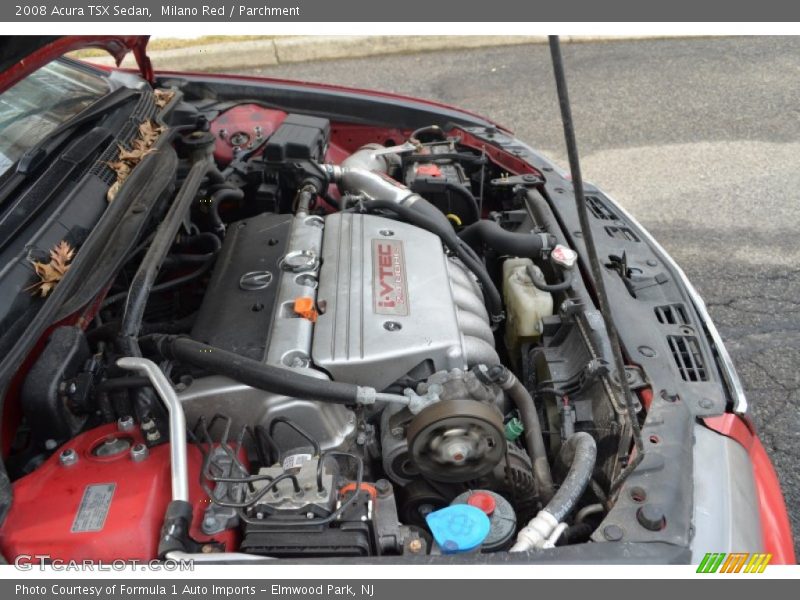 Milano Red / Parchment 2008 Acura TSX Sedan